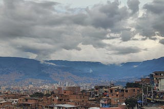 Medellin city view