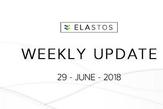 Elastos Weekly Updates — 29 June 2018