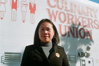 Maria Clara, a casino porter at the Golden Nugget and member of Culinary 226, which declined to endorse a candidate.