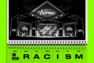 Are All Conservative Conferences Sponsored by Nazis?