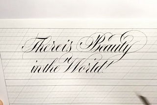 How Paul’s Passion For Calligraphy Became His Career and How Your Passion Can Become Yours Too