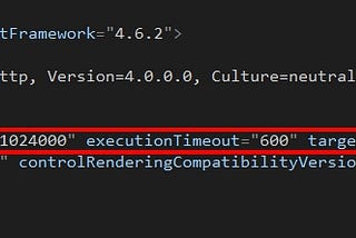 HttpRuntime ExecutionTimeout & IIS Site ConnectionTimeout 差異