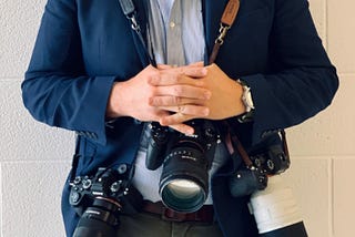 Photographer Adam Schultz uses three Sony a9 cameras to photograph Joe Biden