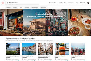 Airbnb Guides — A Traveler’s Dream