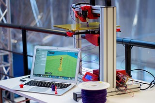 Computer and 3D Printer