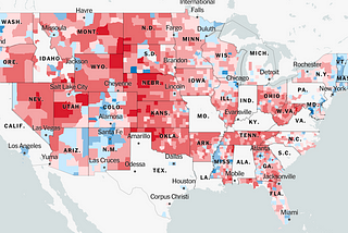 This Handy Map Shows Just How Divided We Really Are