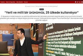 CIO Zirvesi’nde M.Fevzi Korkutata: Yerli ve milli bir ürünümüz, 25 ülkede kullanılıyor.