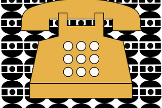 Telephone illustration.