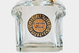 Guerlain’s perfume bottle for L’Heure Bleue perfume
