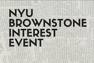 Students Launch NYU’s Black Centric Magazine, Brownstone