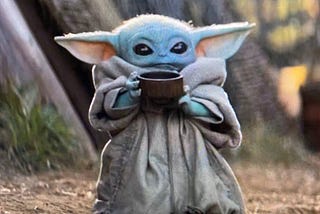 3 Numpy Image Transformations on Baby Yoda