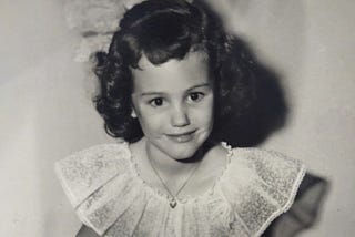 Katharine Valentino at age 5