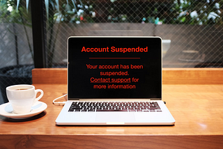 Your Account Has Been Suspended