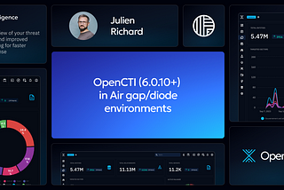 OpenCTI (6.0.10+) in Air gap/diode environments