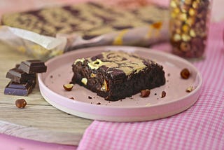 Vegan Tahini Hazelnut Brownies