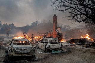 A home in Vacaville, CA is reduced to ashes, Wednesday morning, Aug. 19, 2020.