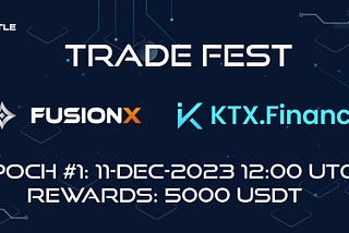 FusionX launches TradeFest with KTX Finance