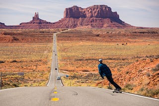 Open Roads, License Plates and Skateboarding Where We Shouldn’t