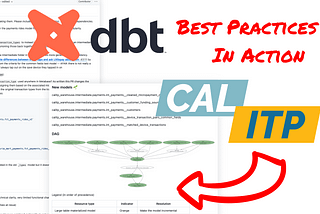 dbt best practices in action at Cal-ITP’s data-infra project