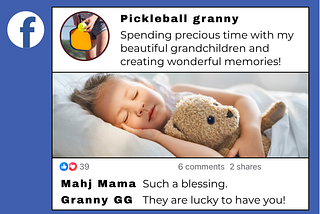 We Just Can’t Get Enough of our Five or Eight Grandchildren