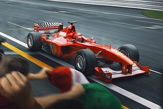 Michael Schumacher, 2000 Japanese Grand Prix