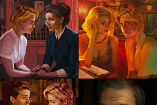 Four digital paintings that served as covers for four chapters (5–8) of the novel Secrets of the Velvet Trap, including Eddie, Eleanor, Violet, and Victor