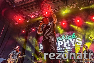 Dropkick Murphys and Flogging Molly at Red Hat Amphitheater — Raleigh, NC — 6/19/2018