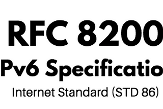 RFC 8200 — IPv6 Specification