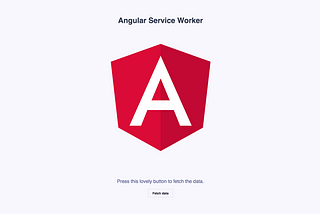 Service Workers & Angular