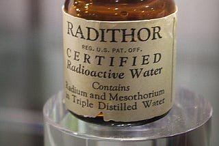The Drink Which Contained Radioactive Materials