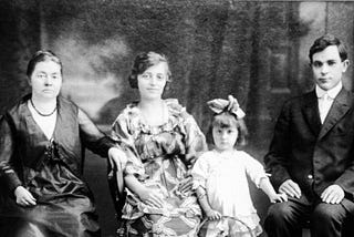 Plan 2020 with a 1920 Family Photo