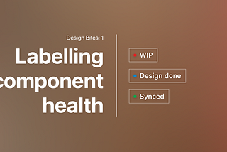 Component Health in Design Systems