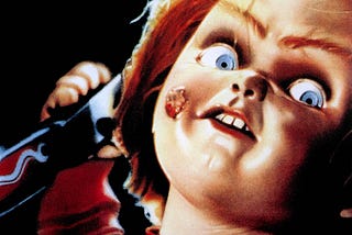 Child’s Play (1988) — when a Good Guy doll goes bad