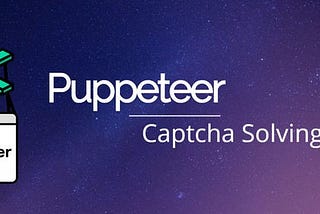 Solving Captchas with Puppeteer