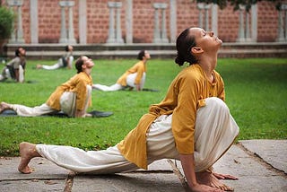 I found god in a yoga mat !