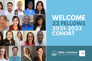 Meet the 2021–2023 HEAL Fellows