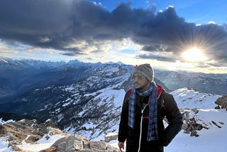 Me at the mighty Kedarkantha Peak