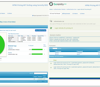 Serenity Test Report