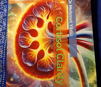 Cortisol Clarity book image photographed by Gabriella