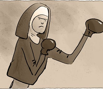 Nun fight.