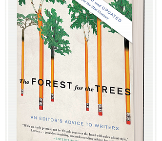 cover of the book The Forest for the trees bt Betsey Lerner