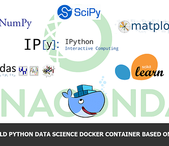 How to build Python Data Science Docker container based on Anaconda