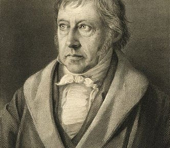 portrait of Friedrich Hegel
