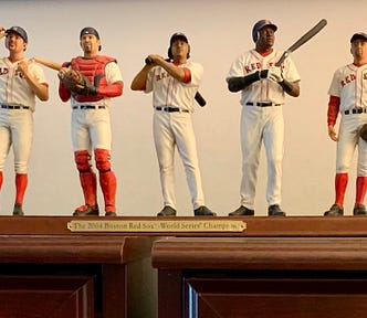 Red Sox miniature figurines