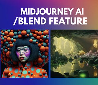 midjourney AI new blend feature. medium article by Jim Clyde Monge