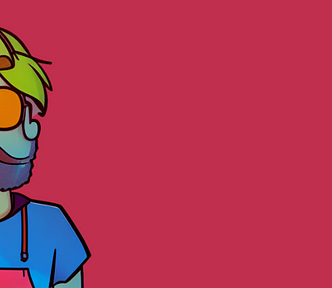 Colorful Hipster cartoon man — How I Make $5,000 Each Month Blogging Like a Hipster