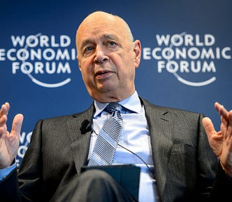Davos founder Klaus Schwab at the World Economic Forum