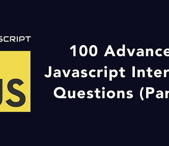 Part 6–100 Advanced JavaScript Interview Questions with Answers and Code Examples