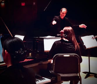 Peyman Farzinpour, conducting, contemporary classical music, Shrotasvaya