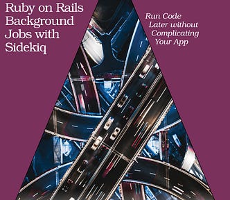 Book cover with magenta background. Triangle cutout in the middle shows a busy criss-crossing interchange of many levels with cards whizzing by.
